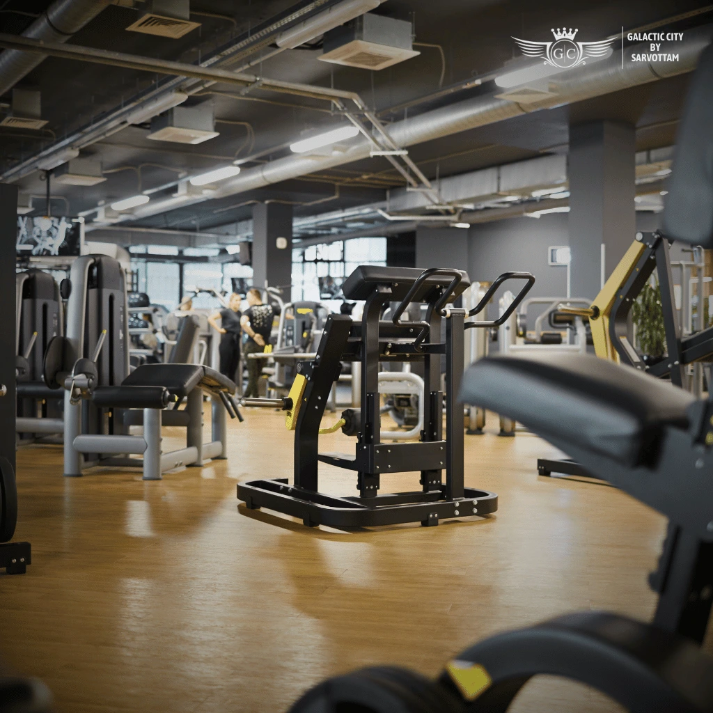 Galactic City Greater Noida Modern Gymnasium